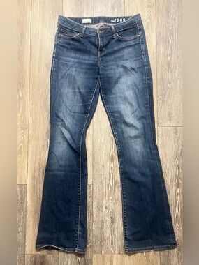GAP 1969 Perfect Boot Women's Dark Blue Bootcut Jeans size 28